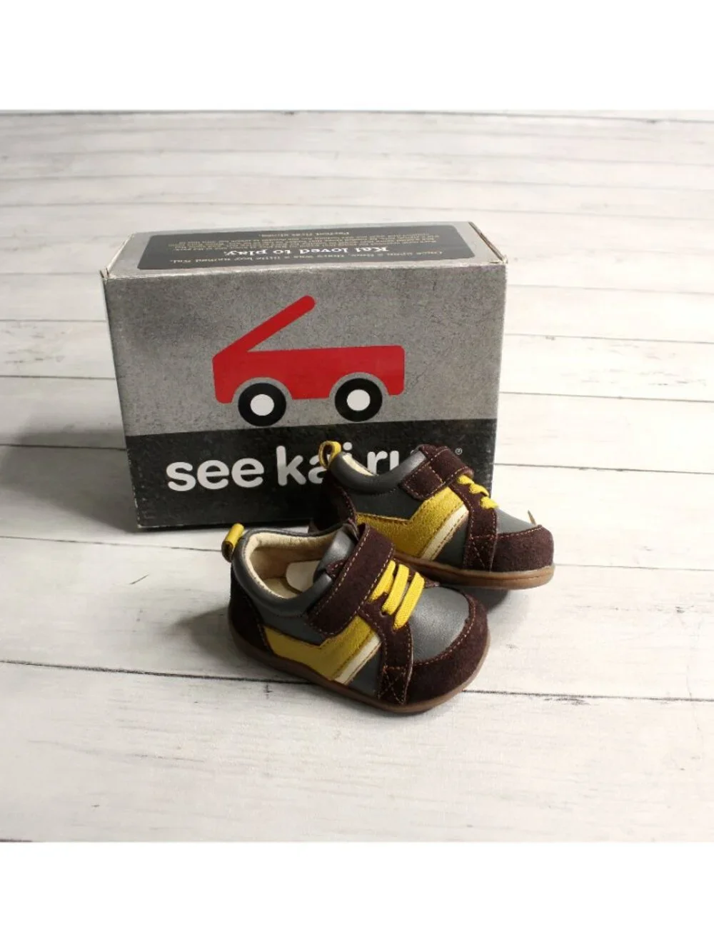 See Kai Run Baby Boy's Leather Shoes Size 3